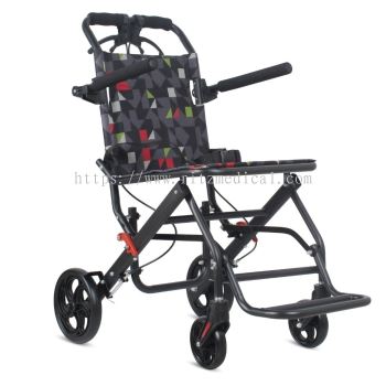 Pricare Protable  Steel Transit  Wheelchair A06-8