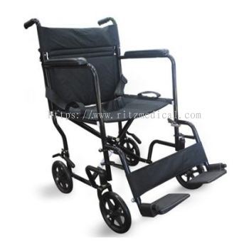 Wheelchair (18_) Lightweight Black