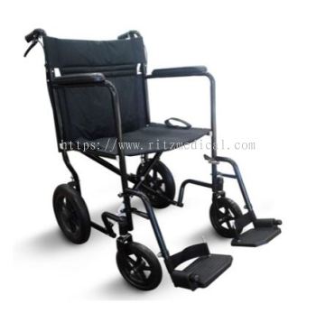 Wheelchair (20_) - Lightweight - Black