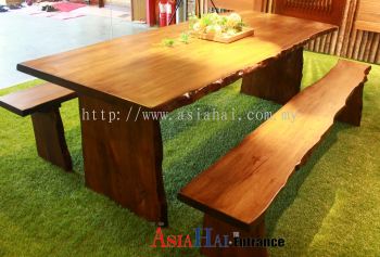 Dining set (1 table + 2 bench)