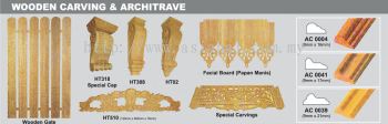 Wooden Carving & Architrave