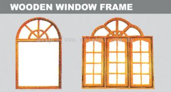 Wooden Window Frame