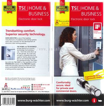 New Products - BURG WACHTER - Electronic Door Lock