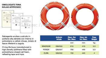 Lifebuoy - PONZA, ELBA