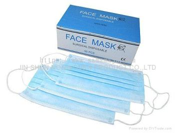 3-PLY NOONWOVEN FACE MASK WITH EARLOOP