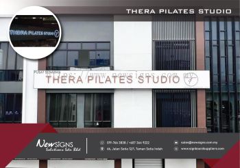 THERA PILATES STUDIO - 3D Alum  Backlit
