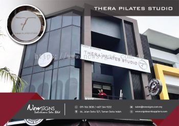 THERA PILATES STUDIO - 3D Alum Frontlit & Backlit