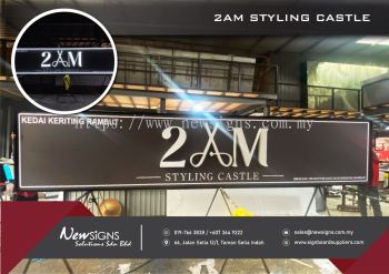 2AM STYLING CASTLE - Acp Base with Printing Sticker and Front Lit