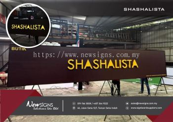 SHASHALISTA - Acp Base with 3D Alum Front Lit
