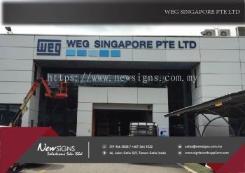 Aluminum Box-up Lettering_WEG