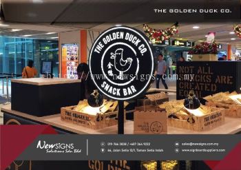 Aluminum Hollow Ligh-Box_Golden Duck