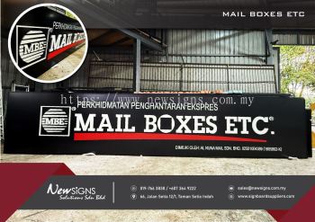 MAIL BOXES ETC - Acp Base with PVC Foambaord