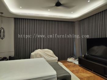 Elegant Shape Treatment Curtain