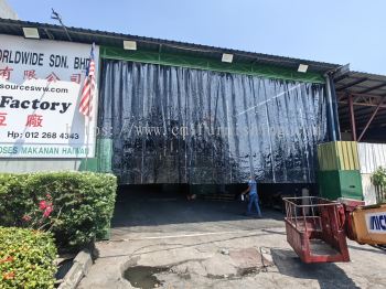 PVC Clear Transparent Curtain For Car Wash