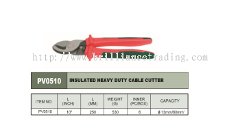 INSULATED HEAVY DUTY CABLE CUTTER - PV0510