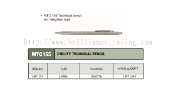 UNILITY TECHNICAL PENCIL - MTC155