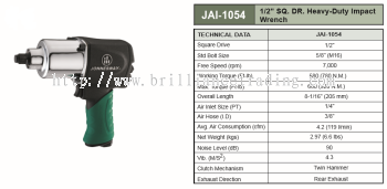 1/2" SQ. DR. HEAVY-DUTY IMPACT WRENCH - JAI-1054