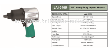 1/2" HEAVY DUTY IMPACT WRENCH - JAI-0405