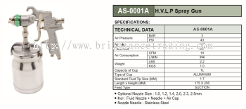 H.V.L.P SPRAY GUN - AS-0001A