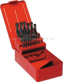 Drill Set, Ground Flute Jobber Drill, SHR0258500K