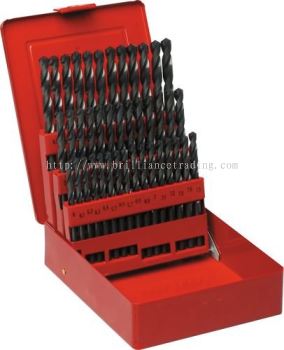 Drill Set, Ground Flute Jobber Drill, SHR0258420K