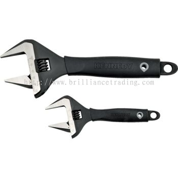 6"/10" WIDE JAW ADJUSTABLE WRENCH SET - KEN5015200K