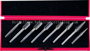 Carbide Burrs Set 6mm Shank, YRK2109886K