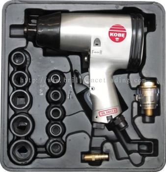 Air Tools, Impact Wrench Kit 1/2", KBE2702350K