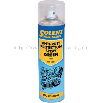 SP1-500B ANTI-RUST PROTECTION SPRAY GREEN 500ml SOL7320600K