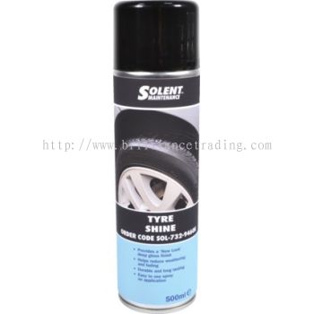 TYRE SHINE FOAMING AEROSOL 500ml SOL7329460K