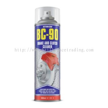 BC90 BRAKE & CLUTCH COMPONENT CLEANER 500ml ACN7321500K