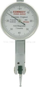 Indicators, Easy Read Anti-Magnetic Dial Test Indicators 0.01mm, KEN3008020K