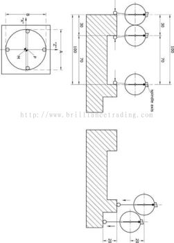 3S Axis Gauge 50mm, KEN3022000K