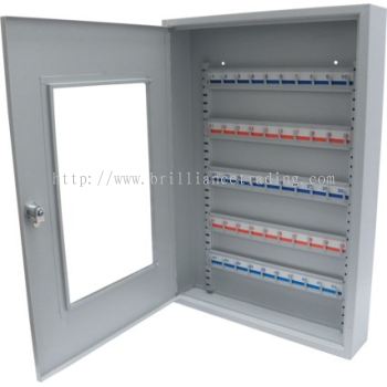 50-KEY CABINET WITH PERSPEXWINDOW MTL8200350K