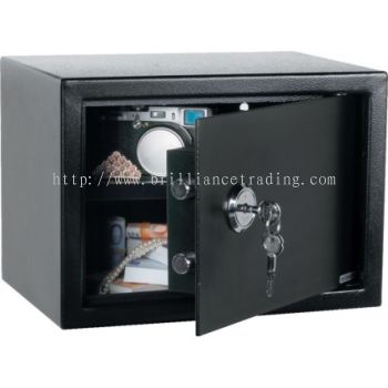 MECHANICAL KEYED SAFE BLACK310x200x200mm MTL8206170K