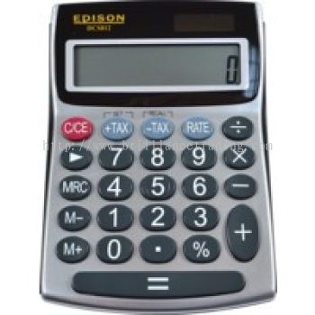 DCS012 12-DIGIT SEMI-DESK LCDCALCULATOR EDI8250070K