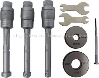 Micrometer Set, 3 Point Bore Micrometer Sets 11-20mm, OXD3352500K