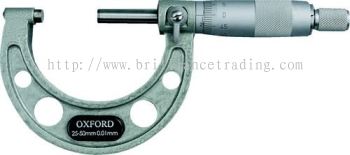 Micrometers, Enamelled Frame External Micrometers 1-2", OXD3356020K