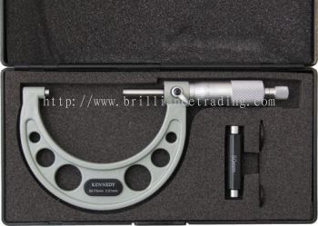 Micrometers, Enamelled Frame External Micrometers 50-75mm, KEN3350030K