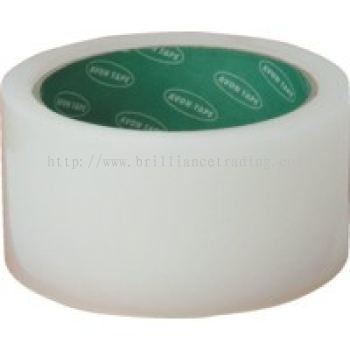 50mmx20M CLEAR ALL WEATHER TAPE-AVN9810500K