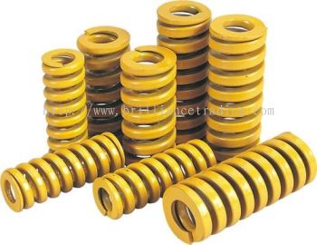 Die Springs, Extra Heavy Load Spring Yellow G13x32, IND4603109K