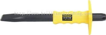 Cold Chisels, Contractor Cold Chisels Flat with Pre-Fitted Safety Guard 12x200mm, SSF5051070K