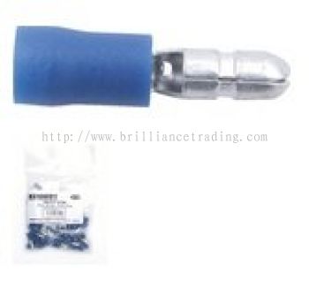 Crimping Tools, Male Bullet Connector Terminals Blue 5.0mm, KEN5153520K