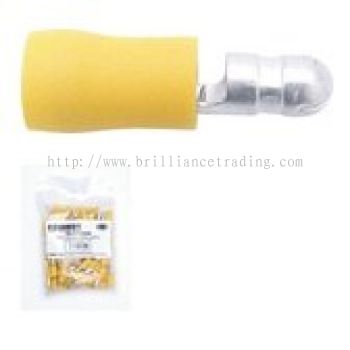 Crimping Tools, Male Bullet Connector Terminals Yellow 5.0mm, KEN5153530K