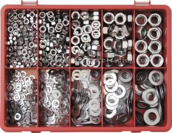 A2 Stainless Steel Nuts and Washer Kit - Metric, QFT6154400K