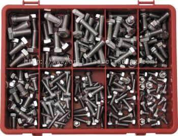 A2 Stainless Steel Hex Set Screw Kit - Metric, QFT6154390K