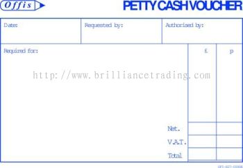 Note Pads, Printed Note Pads Petty Cash, OFI8270090K