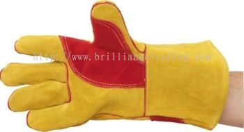 Welding Gloves, Heavy Duty Welder's Gauntlet, TFF9611580K