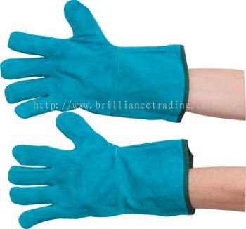 Welding Gloves, Reversible Welder's Gauntlet, KEN9611940K