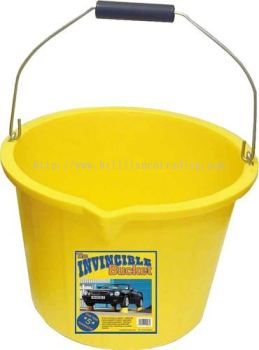 Cleaning Products, 15ltr Lnvincible Yellow Builders Bucket KEN9078300K